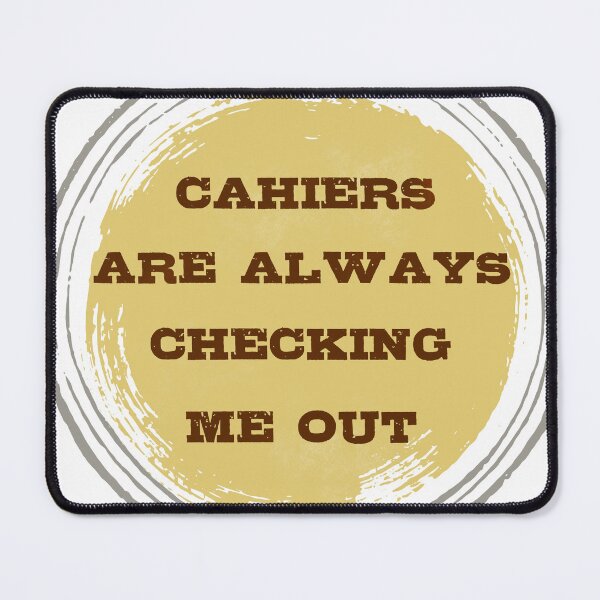 Item preview, Cahiers Are Always Checking Me Out designed and sold by SimpleP.