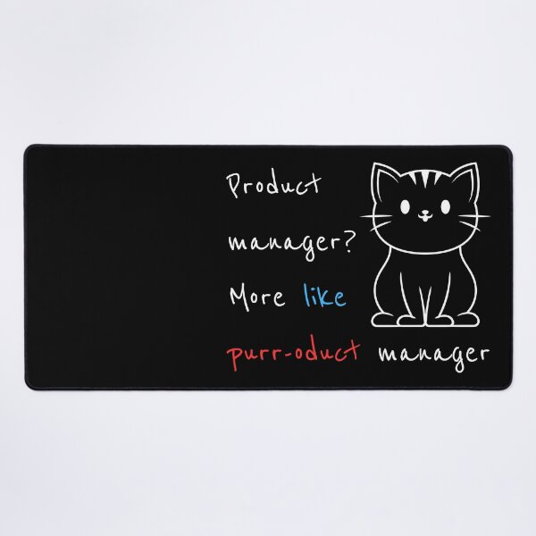 Item preview, Purr-oduct Manager designed and sold by simonbluevski.