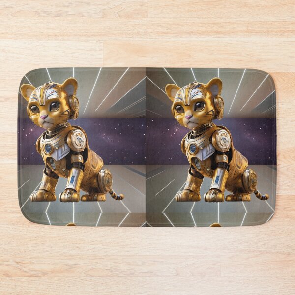Item preview, Tiger Robot in Galaxy  designed and sold by BotunPeony.