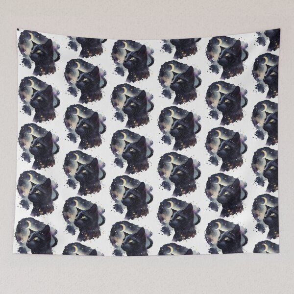 Item preview, Moonlit Black Cat  designed and sold by LionessLove.