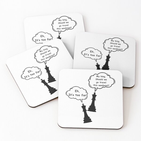 Item preview, Funny chess lazy king designed and sold by Gilpro Designs.
