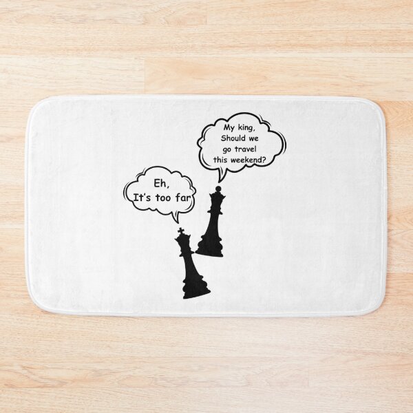 Item preview, Funny chess lazy king designed and sold by Gilpro Designs.
