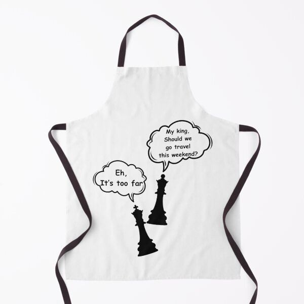 Item preview, Funny chess lazy king designed and sold by Gilpro Designs.
