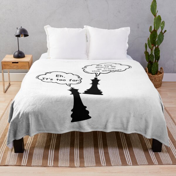Item preview, Funny chess lazy king designed and sold by Gilpro Designs.