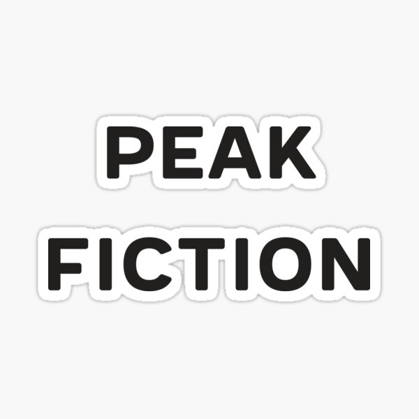 Item preview, Black | Peak Fiction designed and sold by MaknArtist.