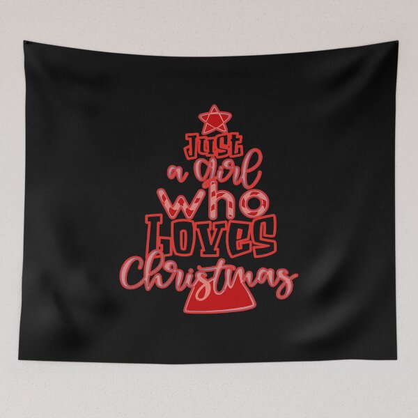 Item preview, just a girl who loves christmas #1 designed and sold by creativerooney.
