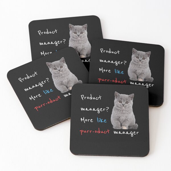 Item preview, Purr-oduct Manager designed and sold by simonbluevski.