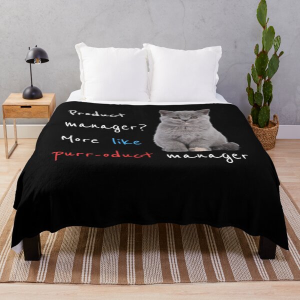 Item preview, Purr-oduct Manager designed and sold by simonbluevski.