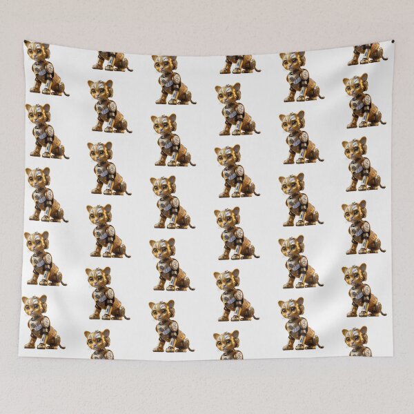 Item preview, Tiger Robot  designed and sold by BotunPeony.