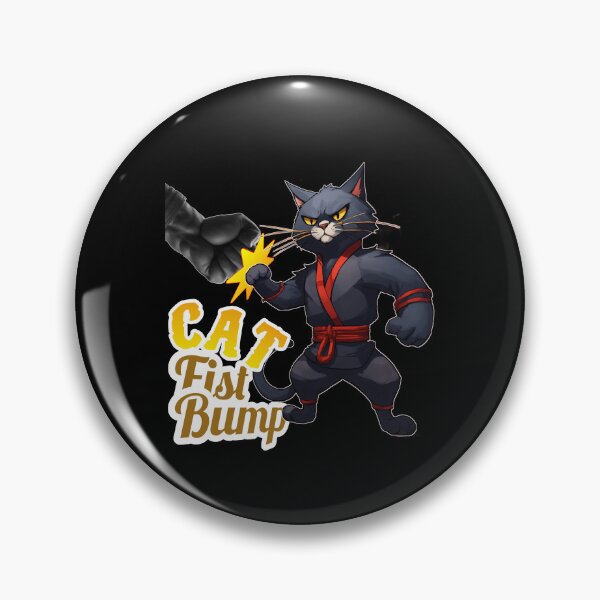 Item preview, Whiskered Harmony: The Art of the Cat Fist Bump designed and sold by Designeking.