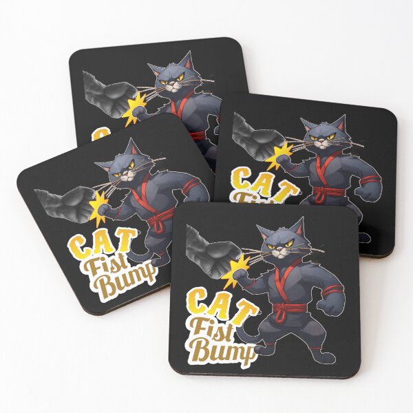Item preview, Whiskered Harmony: The Art of the Cat Fist Bump designed and sold by Designeking.