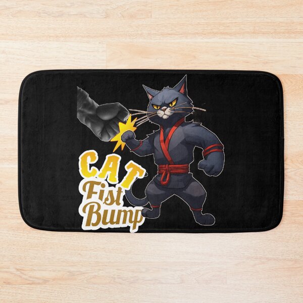 Item preview, Whiskered Harmony: The Art of the Cat Fist Bump designed and sold by Designeking.