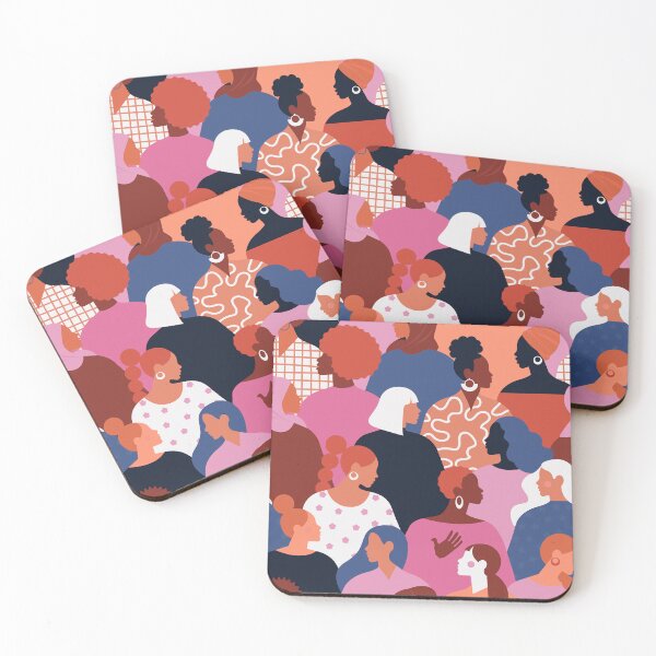 Item preview, Female diverse faces of different ethnicity designed and sold by AngelinaBambina.