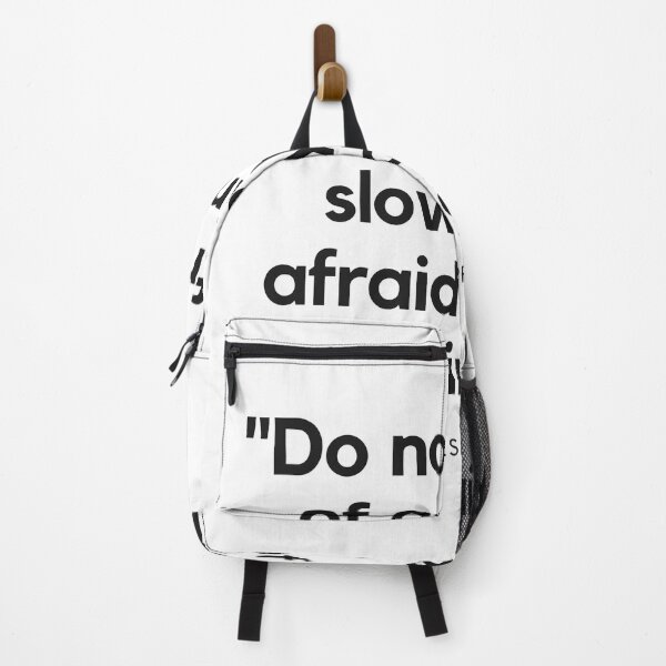 Item preview, "Do not afraid of growing slowly, be afraid only of standing still." - Chinese Proverb Inspirational Quote designed and sold by Bananobanini.