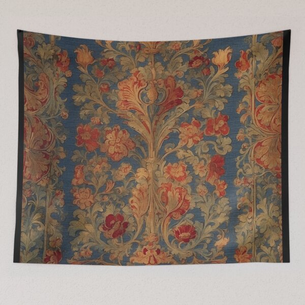 Item preview, Medieval Tapestry of the Castle Walls - 1 designed and sold by nyathiwa.
