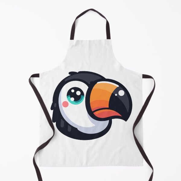 Item preview, Cute Vectoral Toucan Face designed and sold by ArtfulWeave.