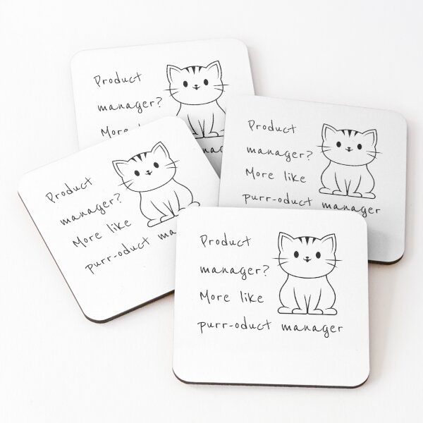 Item preview, Purr-oduct Manager designed and sold by simonbluevski.