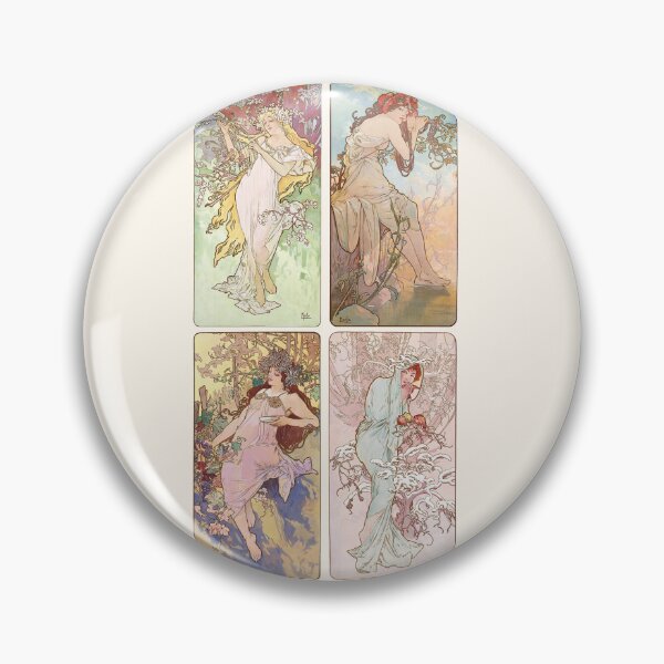 Item preview, The four seasons III, Alphonse Mucha - HIGH DEFINITION designed and sold by MINDTHECHERRY.