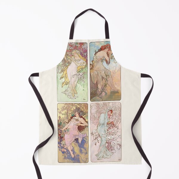 Item preview, The four seasons III, Alphonse Mucha - HIGH DEFINITION designed and sold by MINDTHECHERRY.