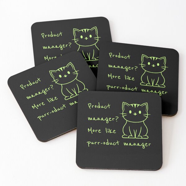 Item preview, Purr-oduct Manager designed and sold by simonbluevski.