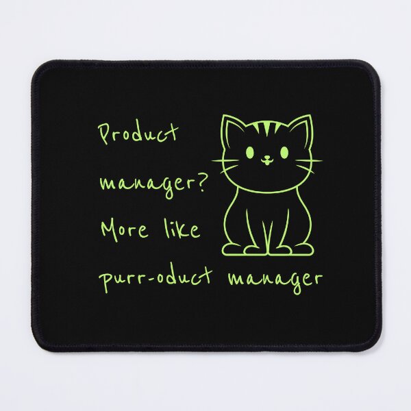 Item preview, Purr-oduct Manager designed and sold by simonbluevski.