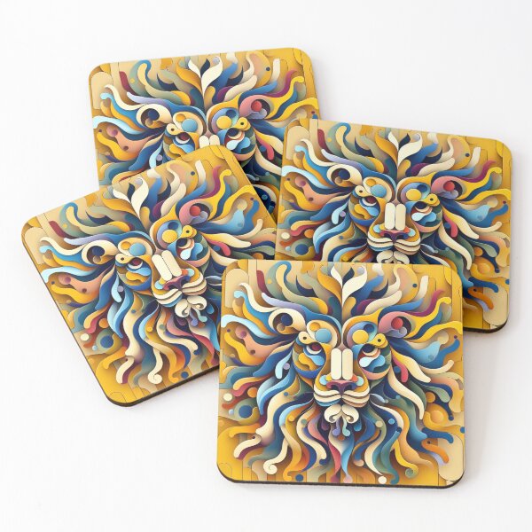 Item preview, Artsy Lion - Cute Animal designed and sold by joejiing.
