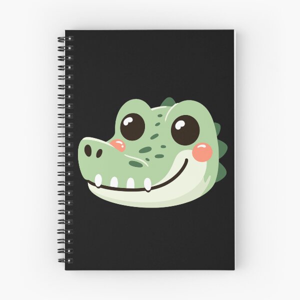 Item preview, Cute Vectoral Alligator Face designed and sold by ArtfulWeave.