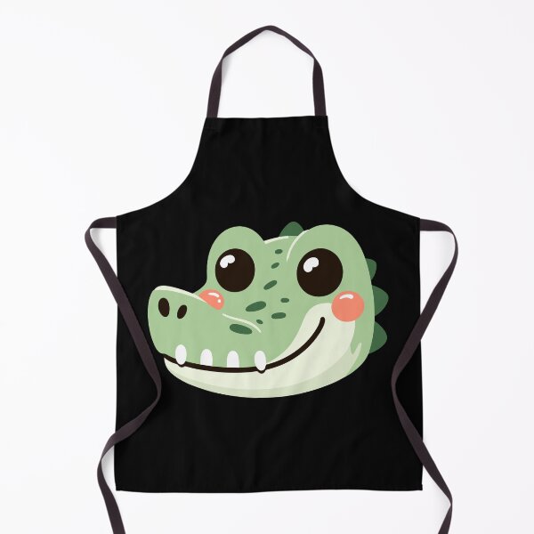 Item preview, Cute Vectoral Alligator Face designed and sold by ArtfulWeave.