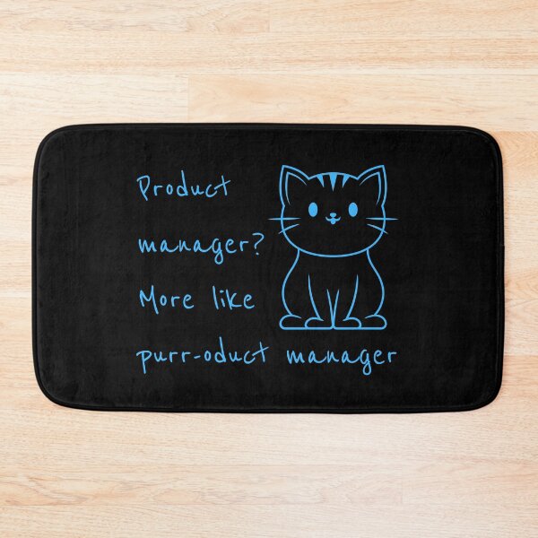 Item preview, Purr-oduct Manager designed and sold by simonbluevski.