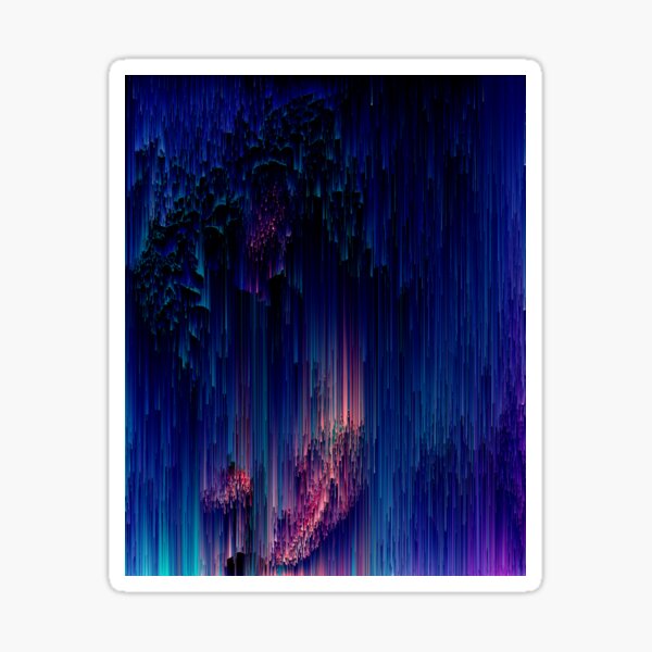Item preview, Glitch of Fantasy - Abstract Pixel Art designed and sold by Jennifer Walsh Design.