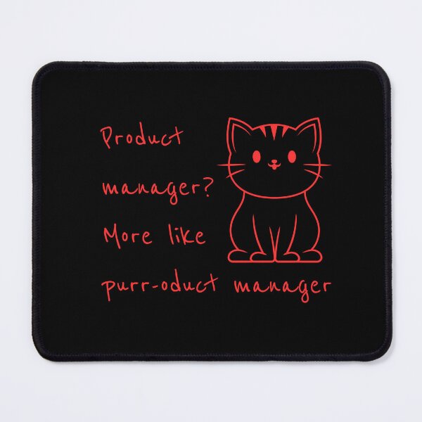Item preview, Purr-oduct Manager designed and sold by simonbluevski.