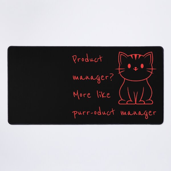 Item preview, Purr-oduct Manager designed and sold by simonbluevski.