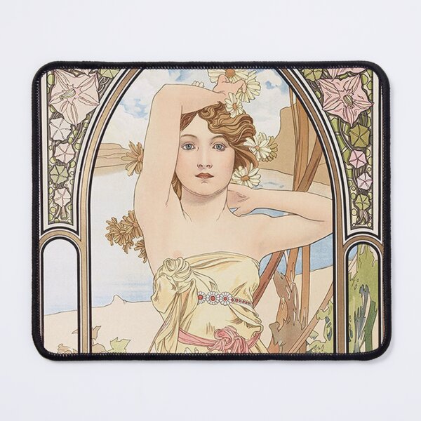 Item preview, Four Times of the Day - Brightness of Day, by Alphonse Mucha. HIGH DEFINITION designed and sold by MINDTHECHERRY.