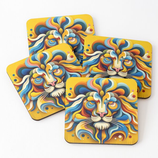 Item preview, Artsy Lion - Cute Animal designed and sold by joejiing.