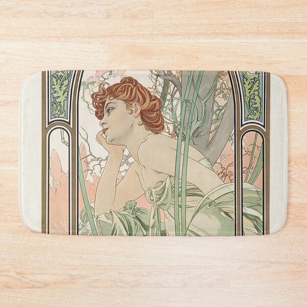 Item preview, The Four Times of the Day - Evening Contemplation, by Alphonse Mucha. HIGH DEFINITION designed and sold by MINDTHECHERRY.