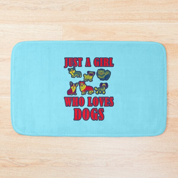 Item preview, just a girl who loves dogs #1 designed and sold by creativerooney.