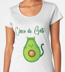 Cinco de mayo Avocat tee Avogato Addict shirt for avocato and catlover Women's Premium T-Shirt