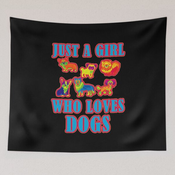 Item preview, just a girl who loves dogs #2 designed and sold by creativerooney.