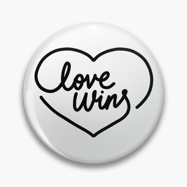 Item preview, Love Wins in a Heart designed and sold by 80sKidd.