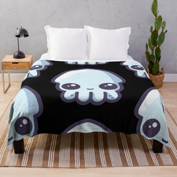 Item preview, Cute Vectoral Squid Face designed and sold by ArtfulWeave.