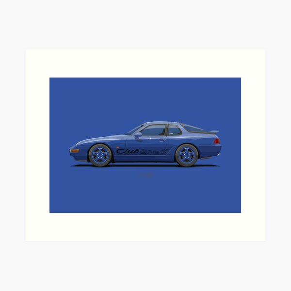 Item preview, 968 Club Sport Maritime Blue Metalic designed and sold by ARVwerks.