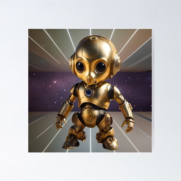 Item preview, Octopus Robot in Galaxy  designed and sold by BotunPeony.