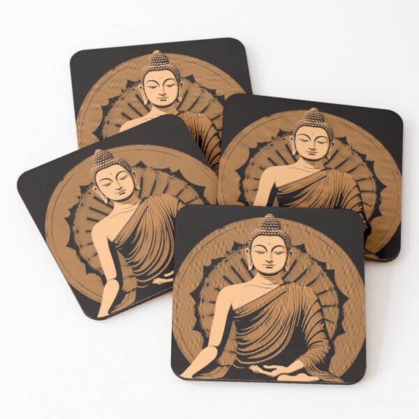 Item preview, Meditaciones del Buda Gautama - Café designed and sold by GrizzlyGaz.