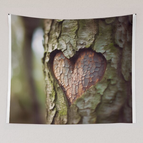Item preview, VALENTINES |  Arborglyph  (Don't do this. It hurts the tree!) designed and sold by RedHandedOD.