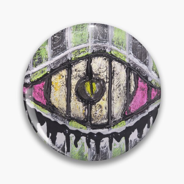Item preview, Green stripes eye designed and sold by visualexperienc.