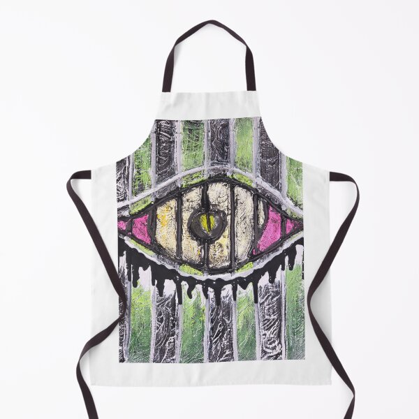 Item preview, Green stripes eye designed and sold by visualexperienc.