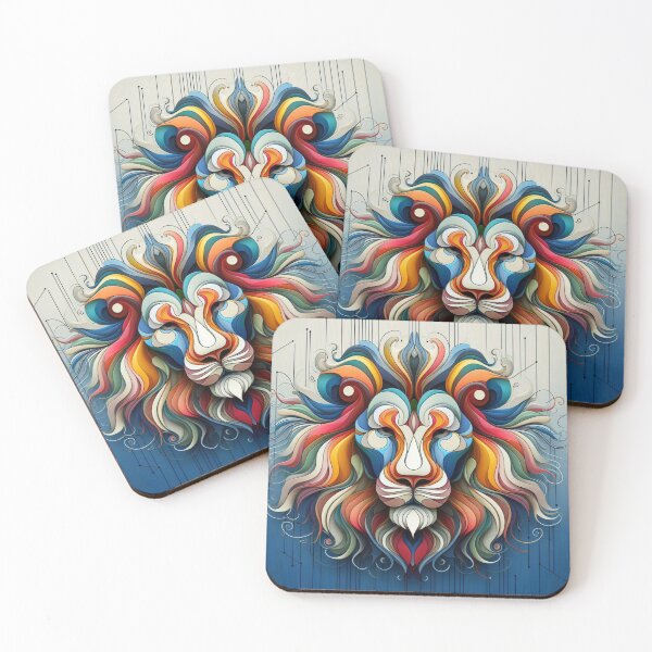 Item preview, Artsy Lion - Cute Animal designed and sold by joejiing.