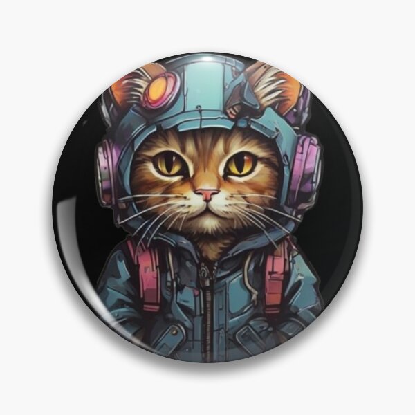 Item preview, Ciber punk Cat designed and sold by Alexandra Vasconcelo.