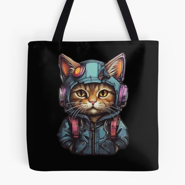 Item preview, Ciber punk Cat designed and sold by Alexandra Vasconcelo.