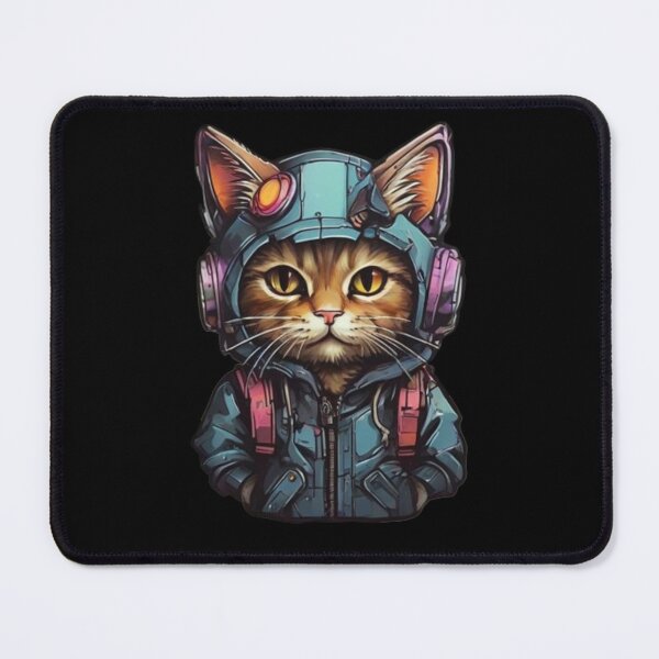 Item preview, Ciber punk Cat designed and sold by Alexandra Vasconcelo.